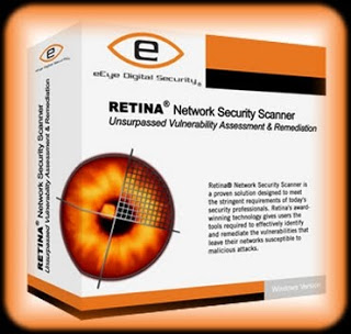 retina network security scanner serial number